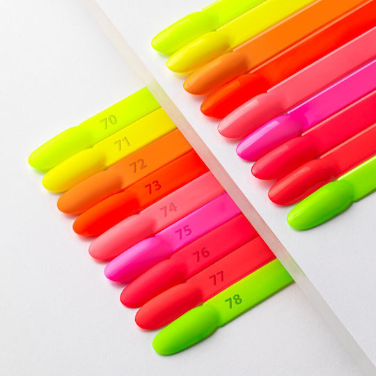 Molly Lac Хибриден Лак за Нокти Neon Kiwi 8гр 1бр