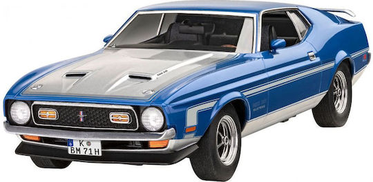 Plastic Model Car 71 Ford Mustang Boss 351 1/25