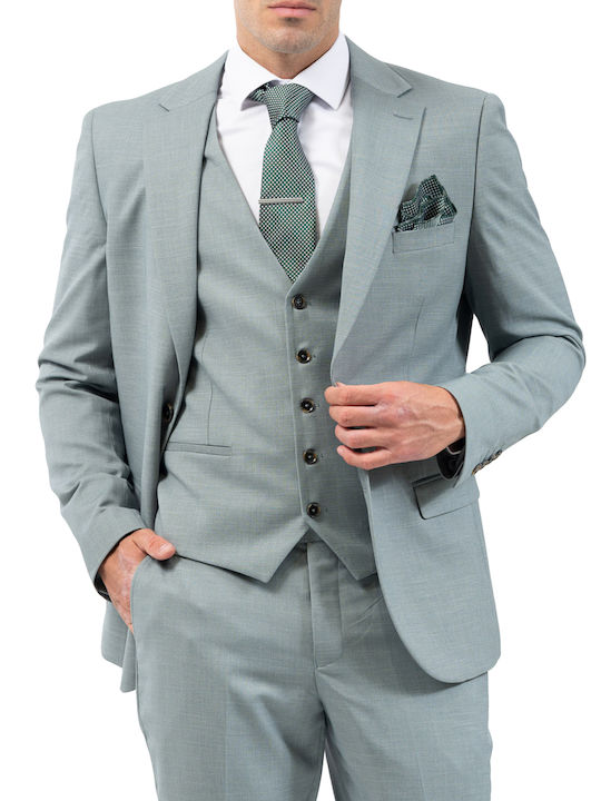 Vittorio Artist Men's Suit Dusty Mint