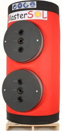 MasterSOL Boiler Λεβητοστασίου Glass 4000lt χωρίς Εναλλάκτη