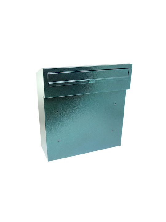 Damech Cutie Poștală pentru Exterior Inox în Culoarea Verde 37.5x17.5x40cm