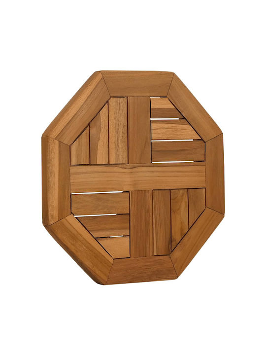 vidaXL Πλατώ Σερβιρίσματος Ξύλινο 40x40x2.5εκ.