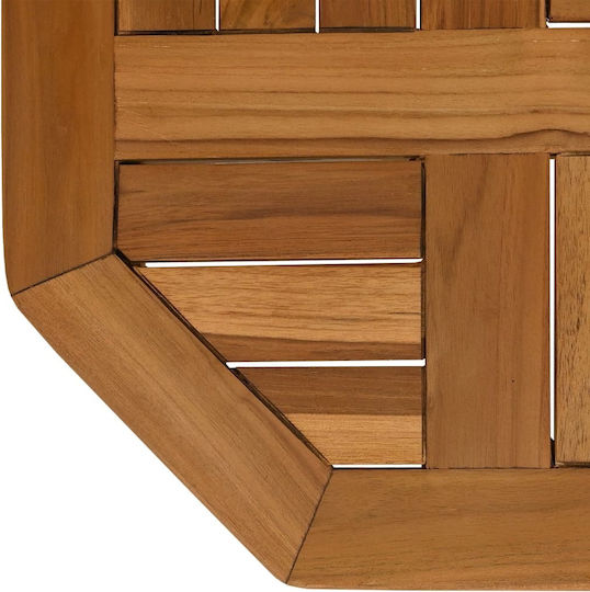 vidaXL Wooden Serving Platter 40x40x2.5cm
