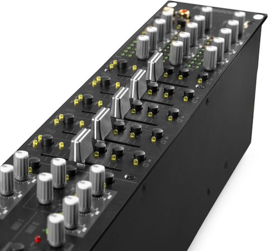 Power Dynamics Pdzm800 Rack Mount Audio Mixer Installation with 7 Channels and 3 Matrix Zone Outputs