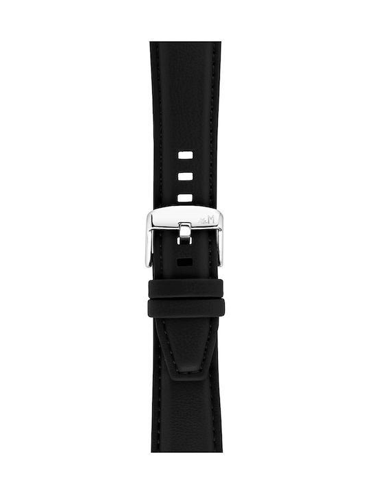 Morellato Leather Strap Black