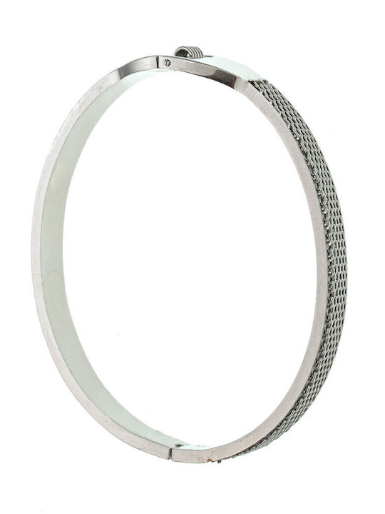 Armband Stahl Manschette Design 2209342 Silber Silber