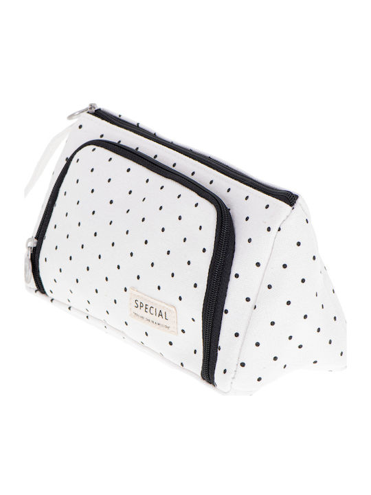 Necessaire in Weiß Farbe 22cm