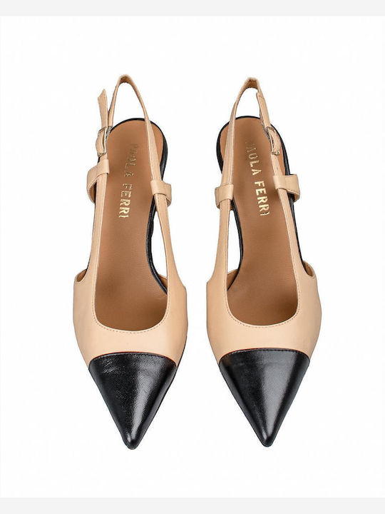 Pumps mit Riemchen Rosa