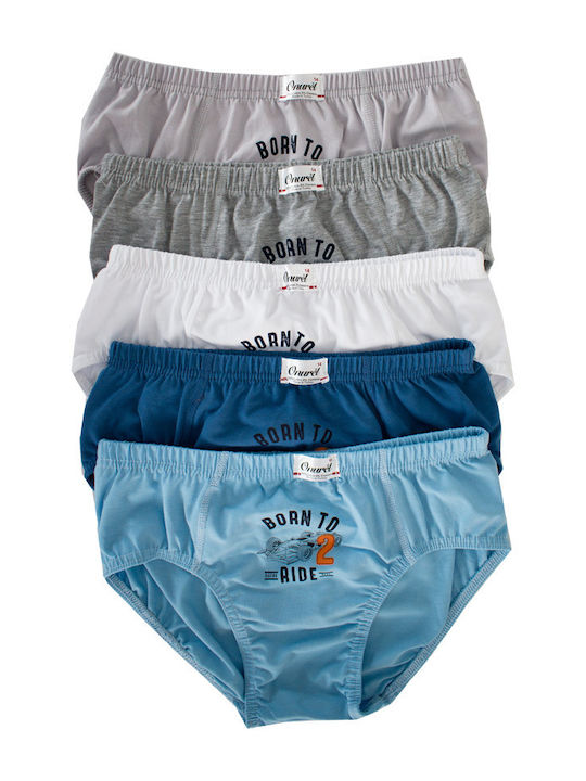 Onurel Born2ride Set of Kids' Briefs Multicolour 5pcs