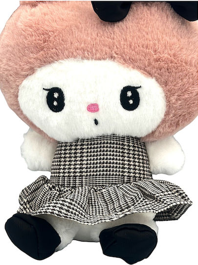 Mohicans Black Line Λούτρινο Kuromi Sanrio Kuromi Hello Kitty 20 εκ.