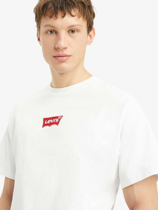 Levi's Ανδρικό T-shirt Κοντομάνικο Λευκο