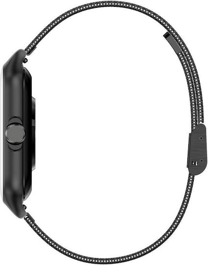 Garett Activity 2 Smartwatch με Παλμογράφο (Μαύρο)