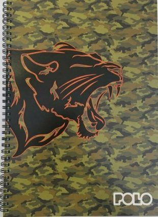 Polo Spiral Notebook Ruled 120 Sheets Dino 1pcs (Μiscellaneous Designs)
