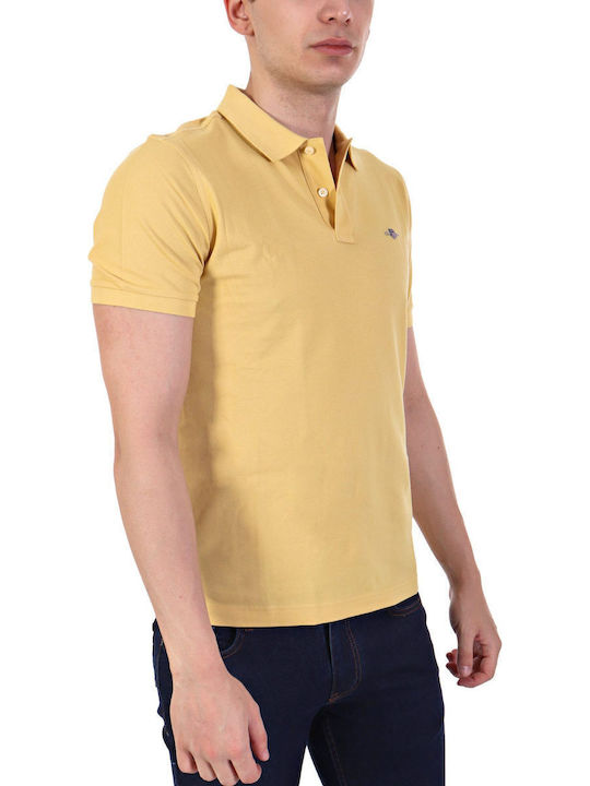 Pique Polo T-Shirt Yellow
