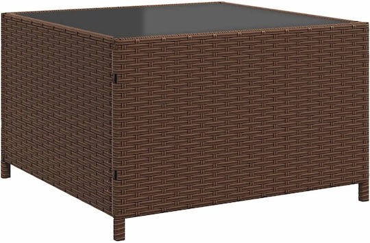 Garten- und Outdoor-Möbelsets 2 Stück Braune mit Kissen