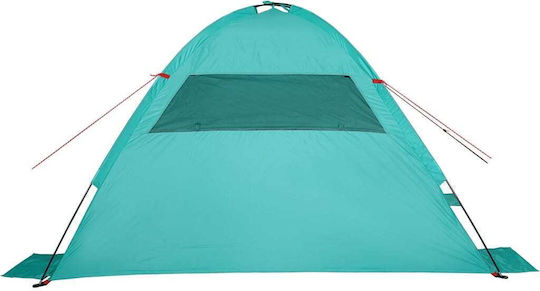 vidaXL Beach Tent for 4 People Green