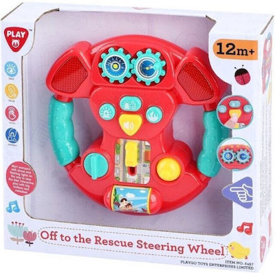 Playgo Τιμονιέρα Off To Rescue Steering Wheel 2457