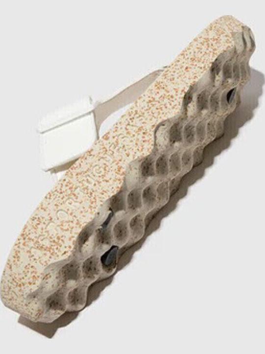 Women's Flat Sandals in White Color