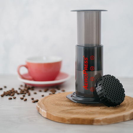 Aeropress Manual Filter Coffee Maker Plastic Black 250ml