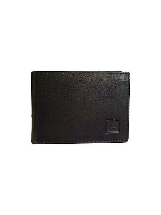 Δερμάτινο Ανδρικό Πορτοφόλι με RFID Μαύρο