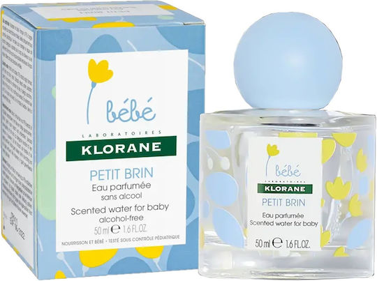 Klorane Petit Brin Σετ Βρεφικό Eau de Toilette με Λούτρινο Κουνελάκι Green 50ml