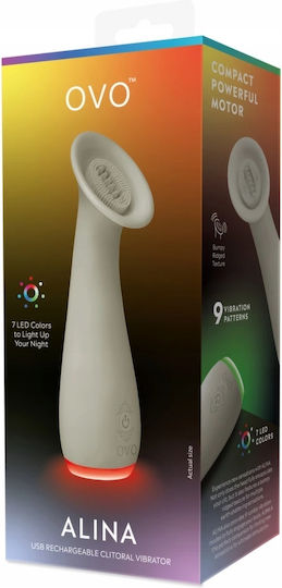 Egg Clitoral Vibrator Alina Beige