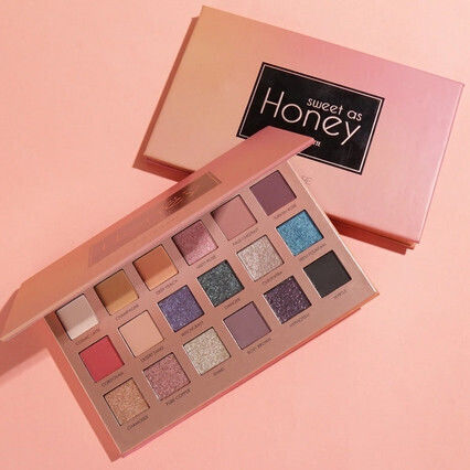 Focallure Sweet As Honey Collection 18-Color Eye Shadow Palette