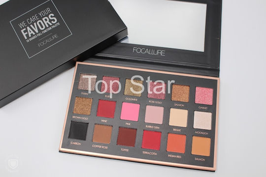 Focallure We Care Your Favors 18-part Eye Shadow Kit 01 Bright Lux