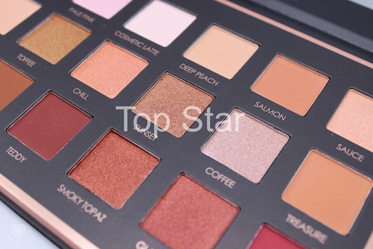 Focallure We Care Your Favors 02 Neutrals 18-Color Eye Shadow Palette
