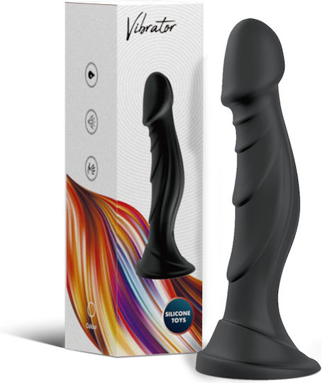 Boss Of Toys Κλασικός Δονητής 18.5cm Μαύρος