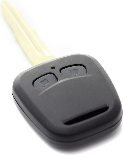 CarGuard Carcasă cheie auto cu lamă cu 2 butoane pentru Mitsubishi