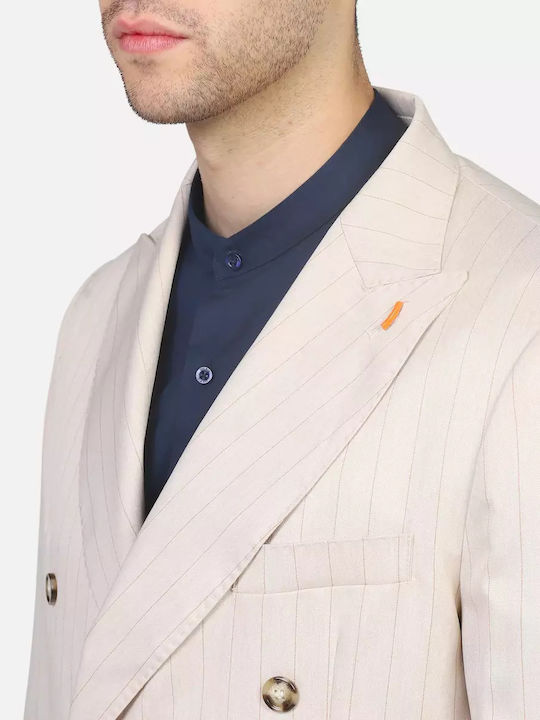Men's Suit Jacket Beige