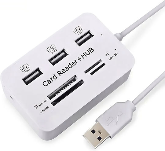 USB Hub with 2 Ports USB 3.1 with USB-A Connection