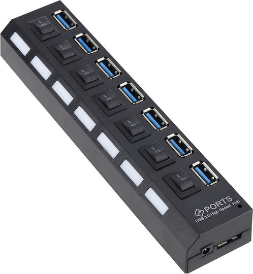 Hub 7 Θυρών USB 3.0 με σύνδεση USB-A
