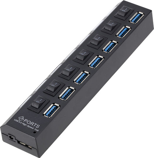 Hub 7 Θυρών USB 3.0 με σύνδεση USB-A