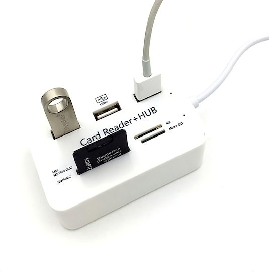 USB Hub with 2 Ports USB 3.1 with USB-A Connection