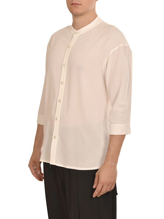 Indeed Men's Shirt Short Sleeve White