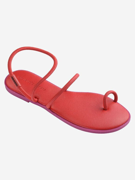 Havaianas Σαγιονάρες σε στυλ Πέδιλα σε Κόκκινο Χρώμα