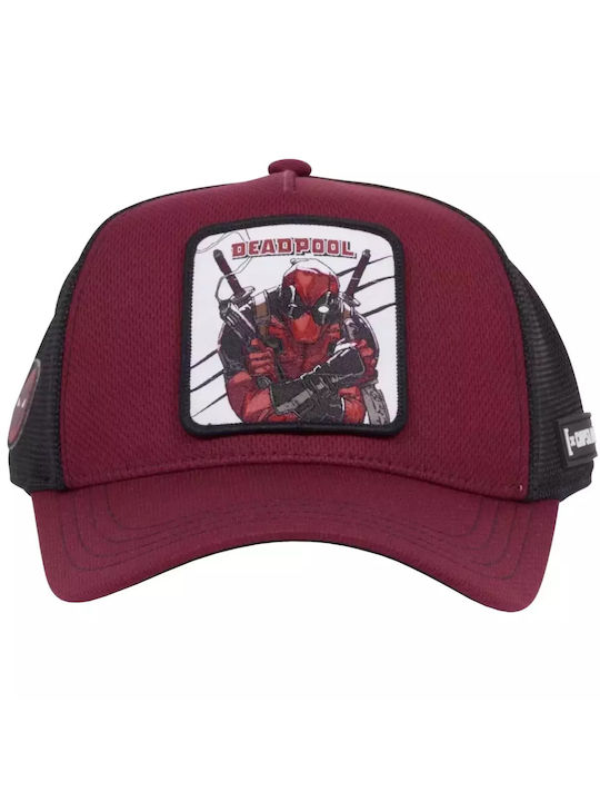 Capslab Trucker Cap Burgundy