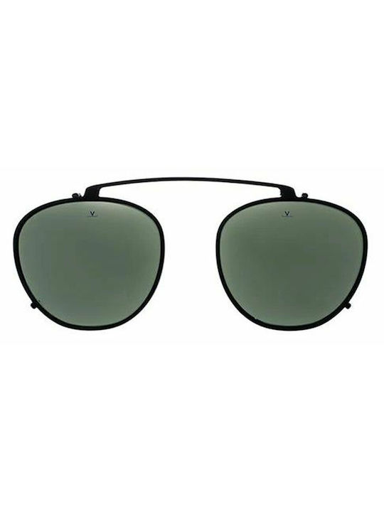 Vuarnet Sunglasses Μαύρα with Metal Frame & Green Lens Vuarnet Sunglasses Μαύρα with Metal Frame & Green Lens