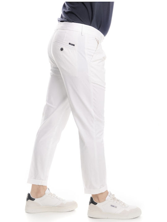 Scinn Matteo Men's Trousers in Slim Fit White