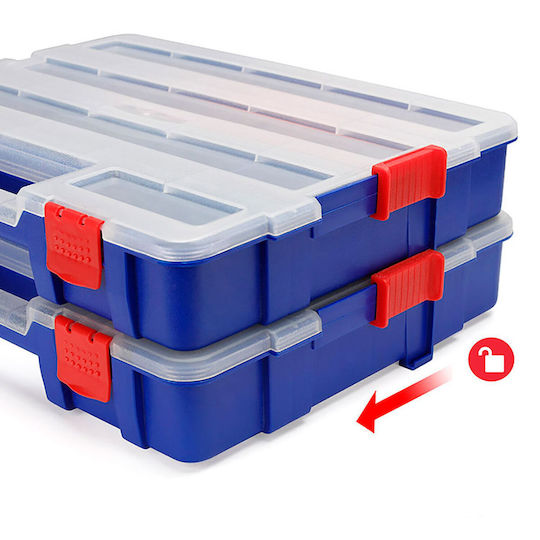 WorkPro Werkzeugkoffer-Organisator Blau 38.2x30x6.2cm