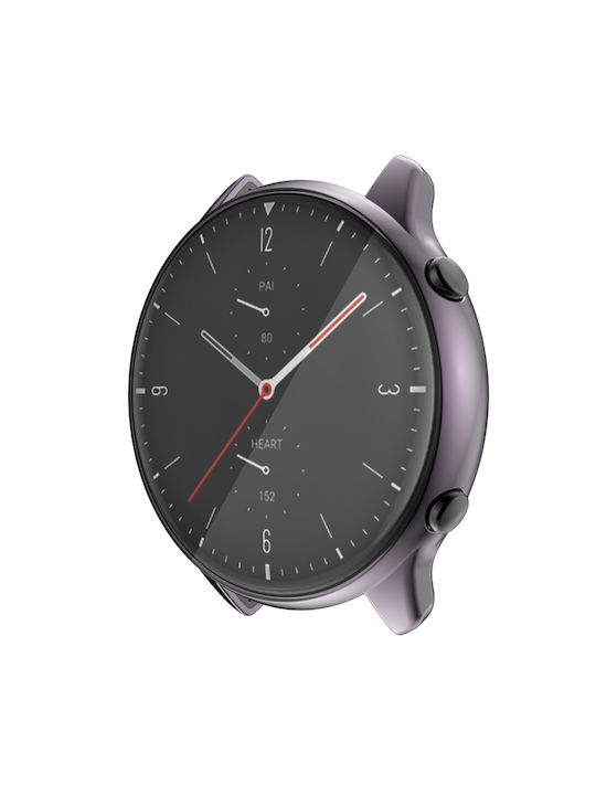 Protective Cover Case Electroplating Coating Amazfit Gtr 2 Tpu Gray