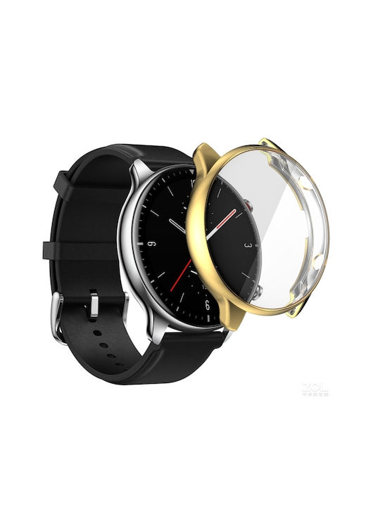 Schutzhülle mit galvanischer Beschichtung für Amazfit Gtr 2 Tpu Gold