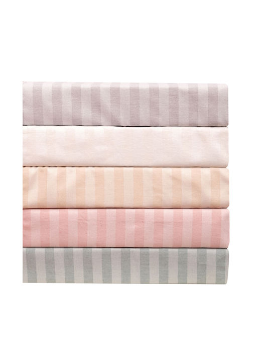 Viopros Set Pillowcases with Envelope Cover Gray 50x70cm