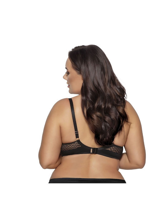 AVA Minimizer Minimizer Bra without Padding Underwire Black