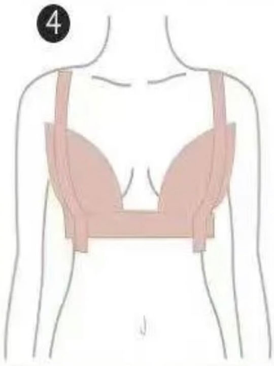 Rosa Junio Boob Tape Γυναικεία Αυτοκόλλητη Ταινία Ανόρθωσης Στήθους Nude