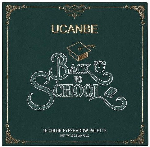 Ucanbe Back To School Палитра с Сенки за Очи в Пресована Пудра 20.8гр