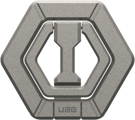 Uag Universeller Magnetischer Metallringständer 360 Magnetische Hüllen Smartphones Titan Grau 964443113636
