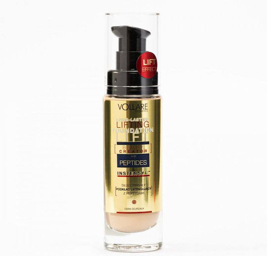 Fond de ten anti-rid Vollare cu peptide de lifting 603 Honey